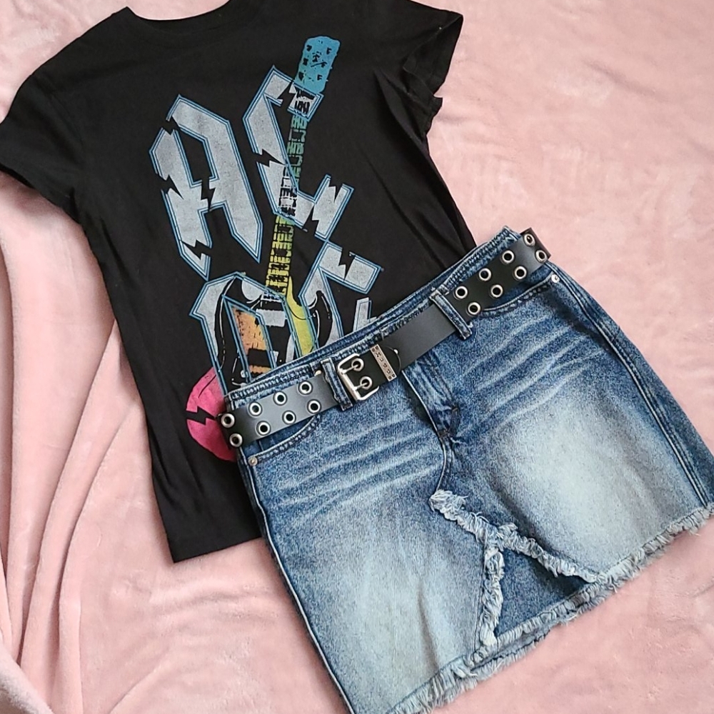 Mudd denim skirt